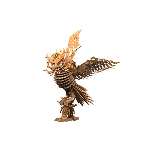 Mechanical Owl - Laser Art File - Laser Art File