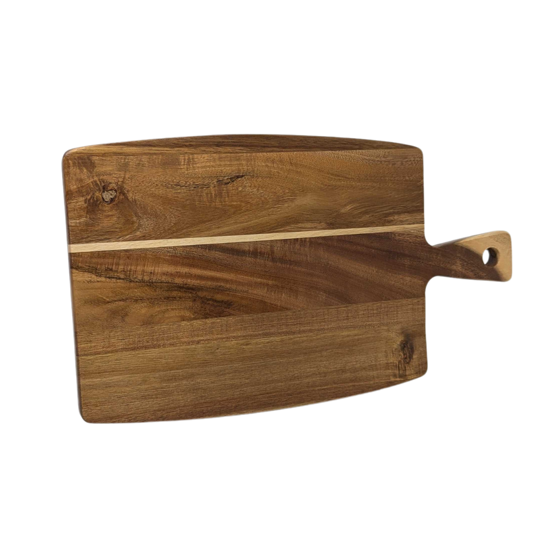 Acacia Cutting Board w/Handle