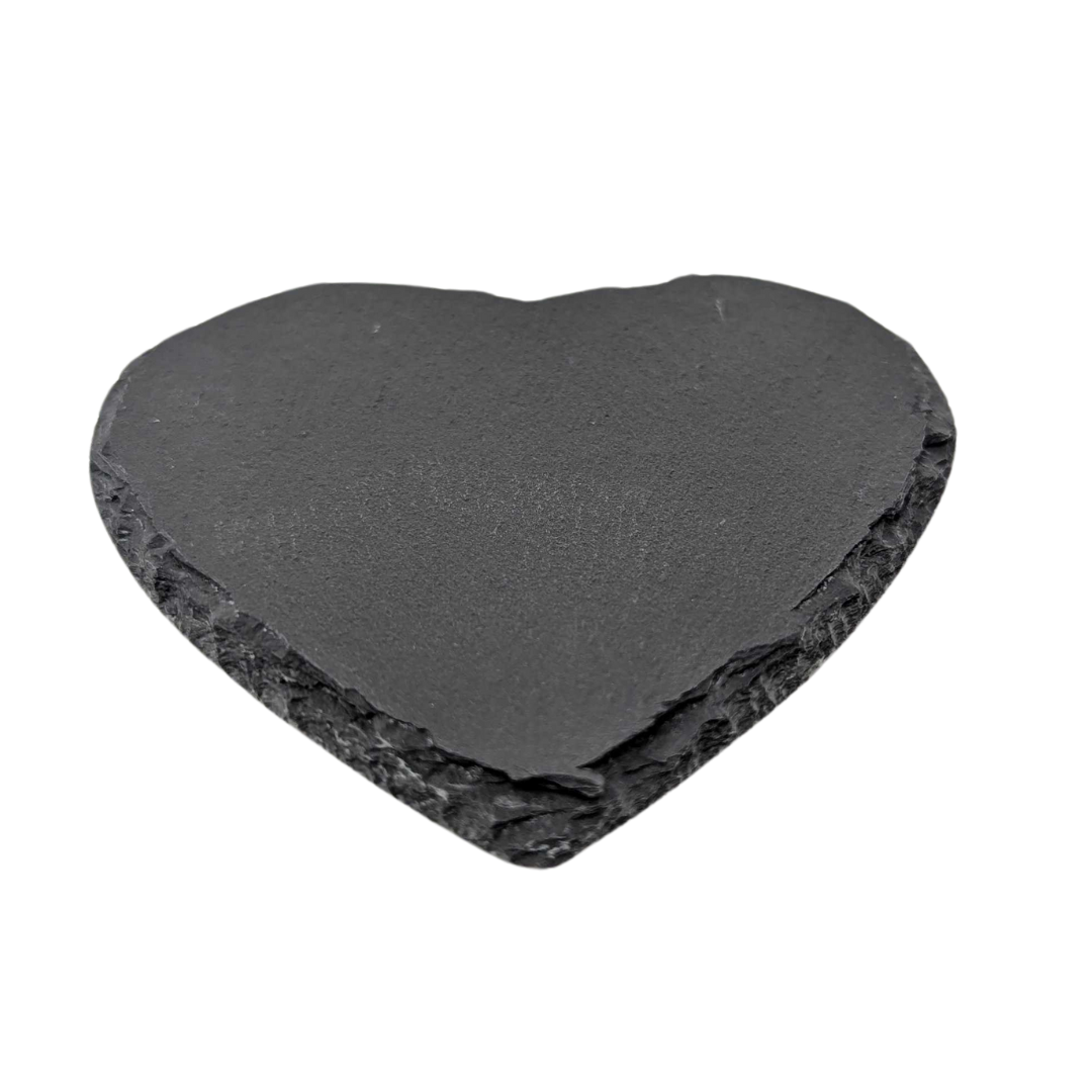 Slate Heart Coasters (Pack of 4)