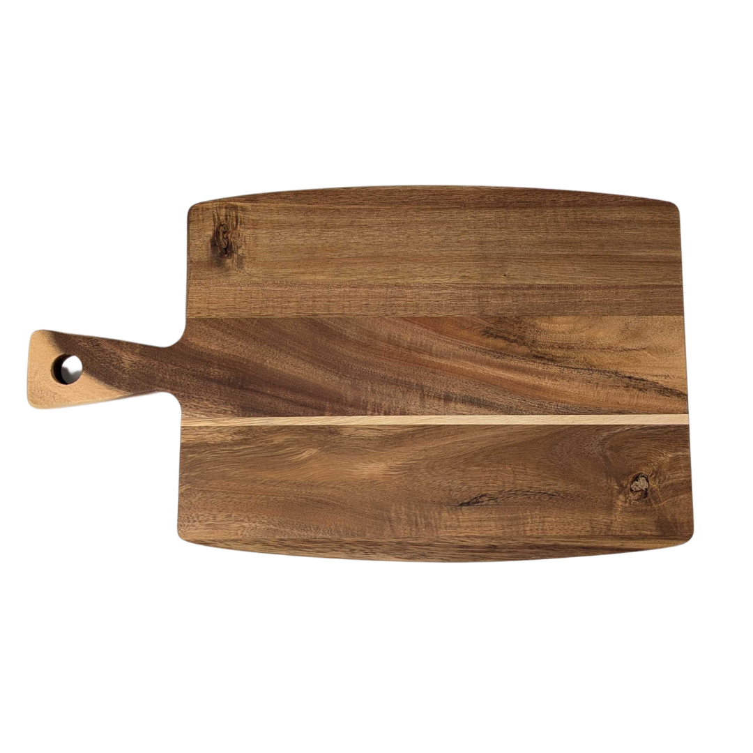 Acacia Cutting Board w/Handle