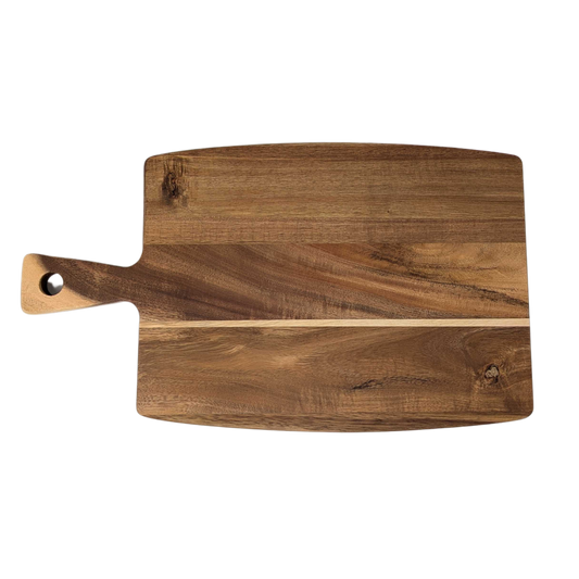 Acacia Cutting Board w/Handle