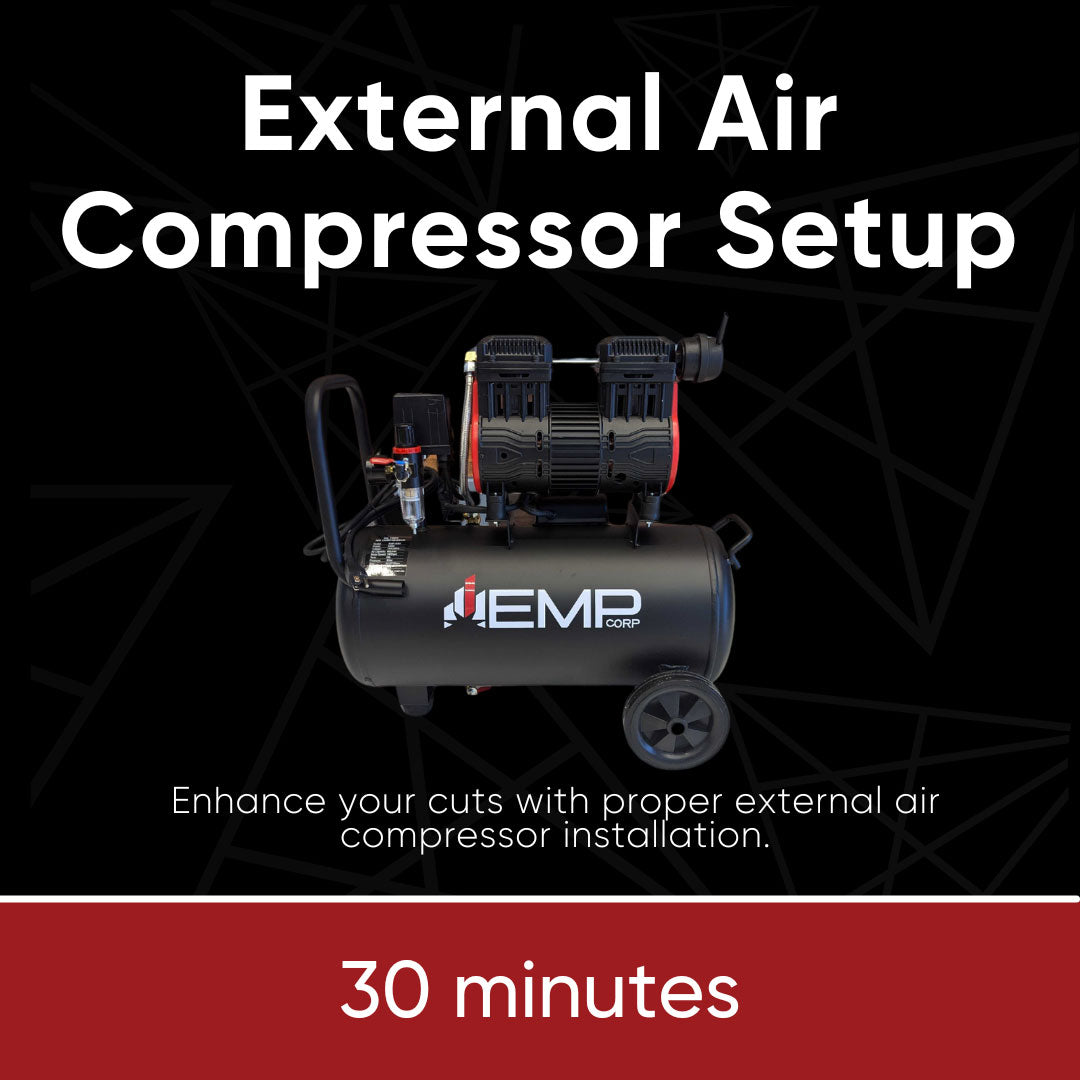 External Air Compressor Setup - Helping Hand Session - 30 min