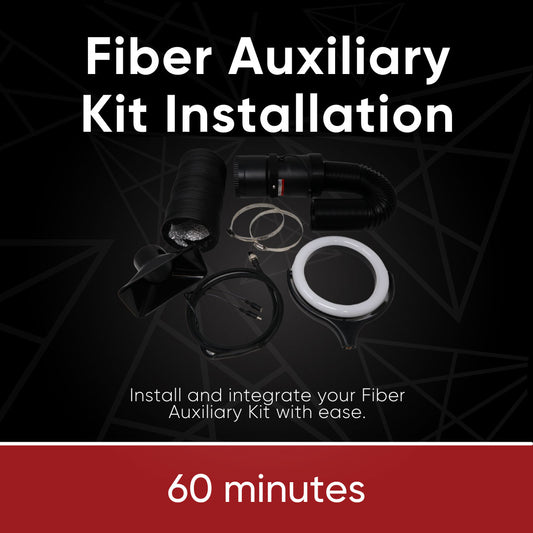 Fiber Auxiliary Kit Installation - Helping Hand Session - 60 min