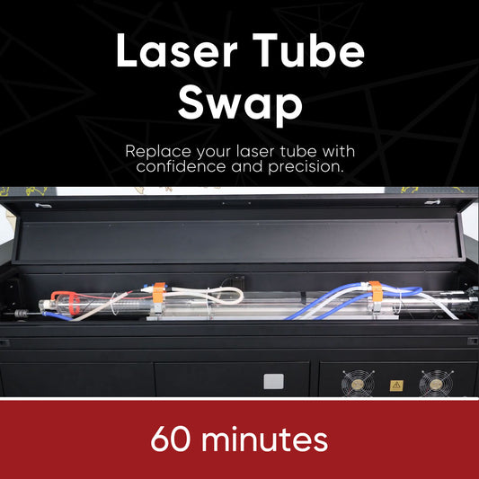 Laser Tube Swap - Helping Hand Session - 60 min