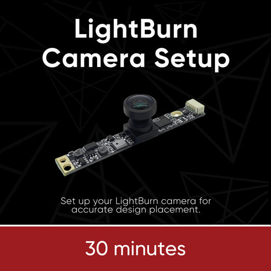 LightBurn Camera Setup - Helping Hand Session - 30 min