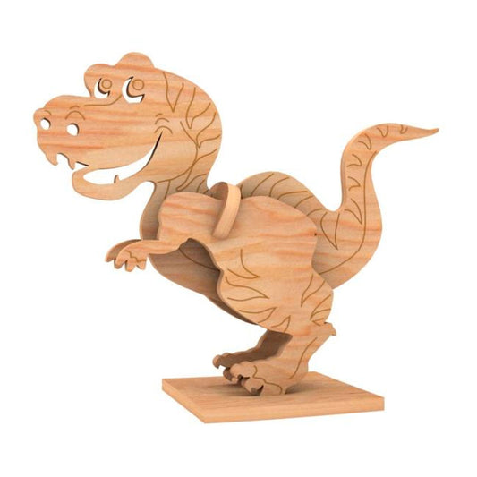 Cartoon T-Rex - Laser Art File  - Laser Art File