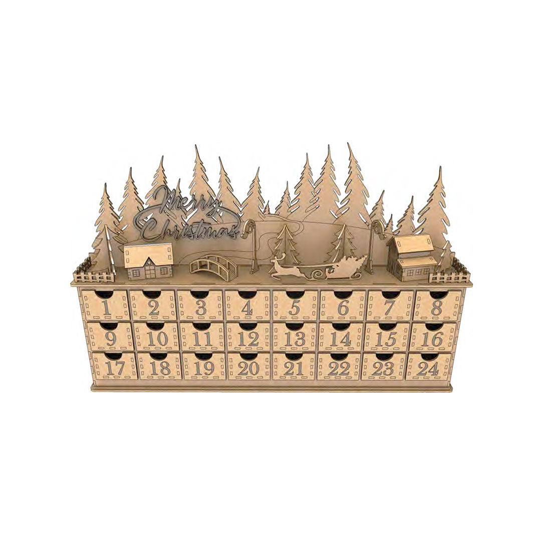 Christmas Town Advent Calendar Aeon Laser USA christmas-town-advent-calendar-aeon-laser-usa