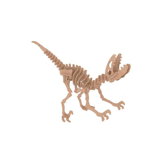 Crouching Deinonychus (Dinosaurs) - Laser Art File - Laser Art File