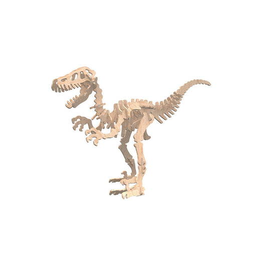 Standing Velociraptor (Dinosaurs) - Laser Art File - Laser Art File