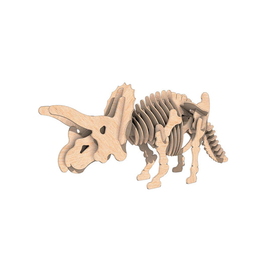 Triceratops (Dinosaurs) - Laser Art File - Laser Art File